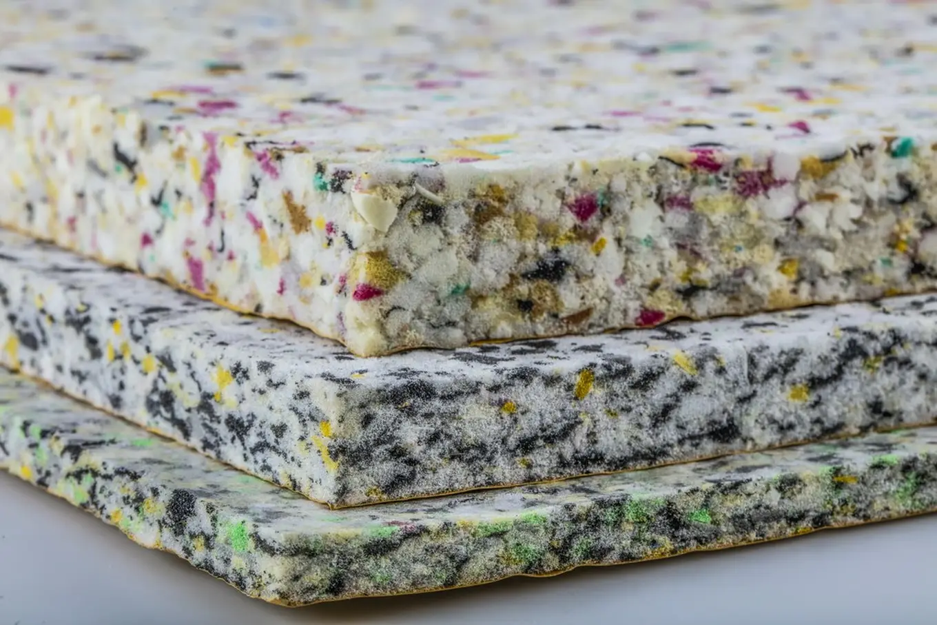 pianka wtórnie spieniona